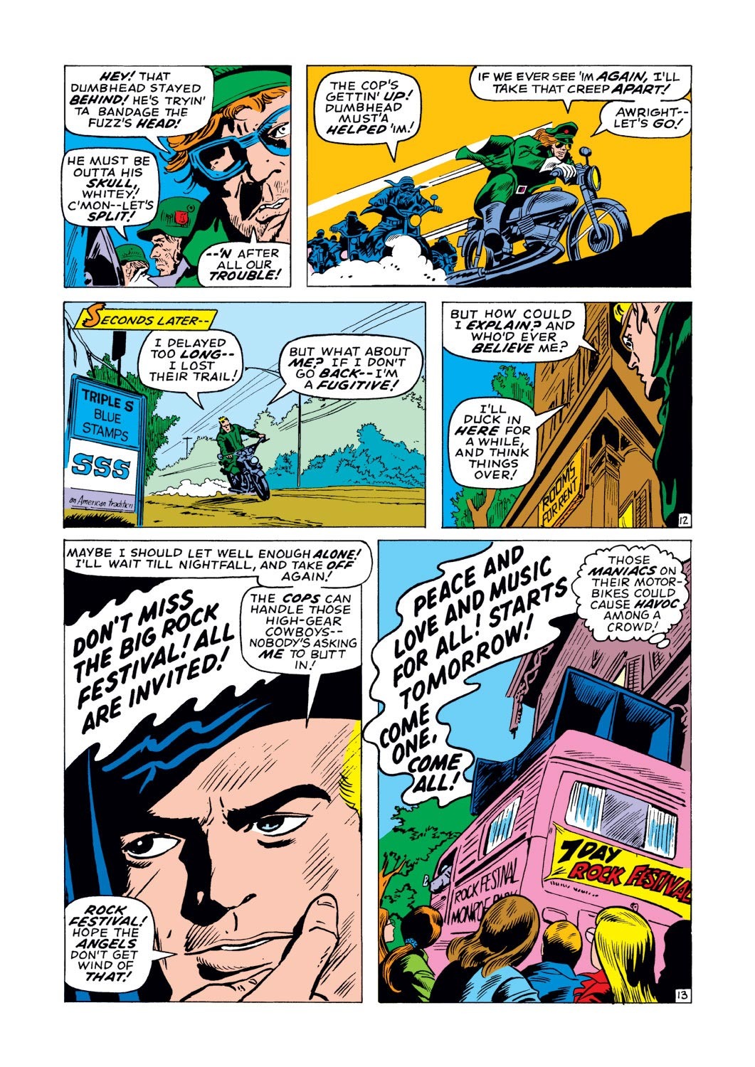 Read online Captain America (1968) comic -  Issue #128 - 13