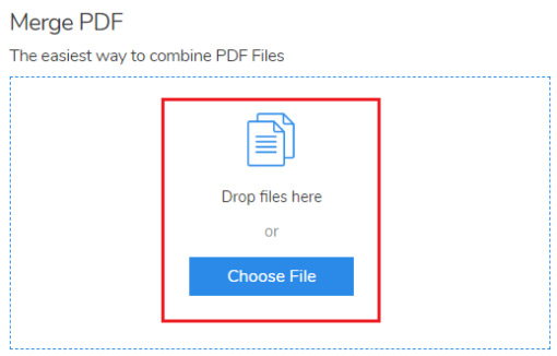 how to merge different pdf files into one online