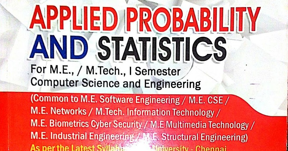 Applied Probability and Statistics