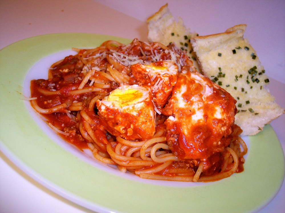 Colorful Adhesive Canning Jar Labels Spaghetti Sauce with Eggs