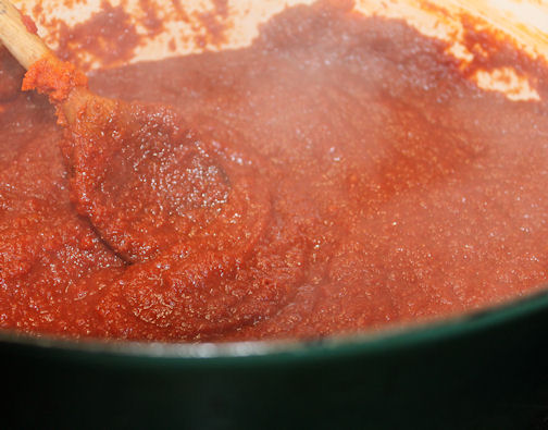 The yummy sauce for braising the short ribs. The Short Ribs Sauce