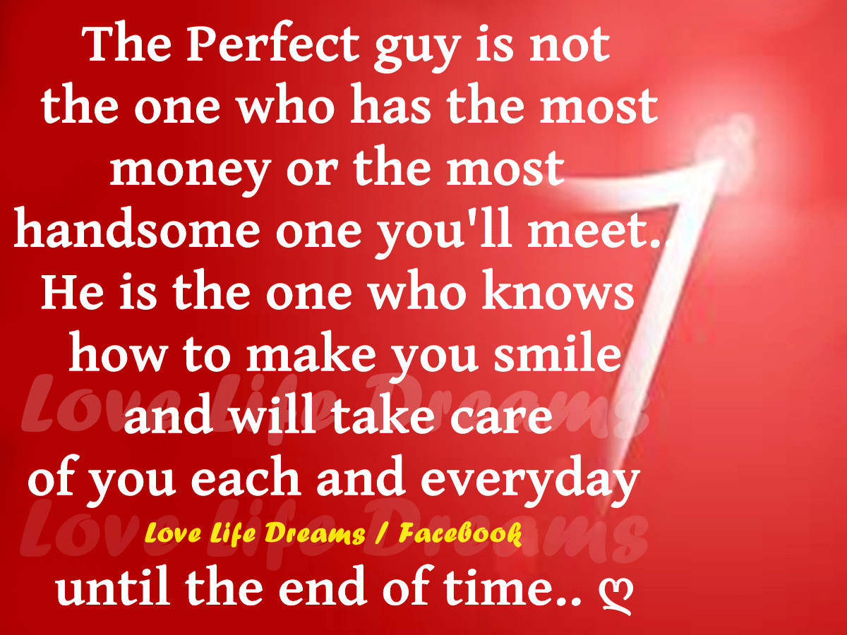 The Perfect guy is not