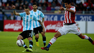 Argentina vs Paraguay en Eliminatorias Sudamericanas 2016