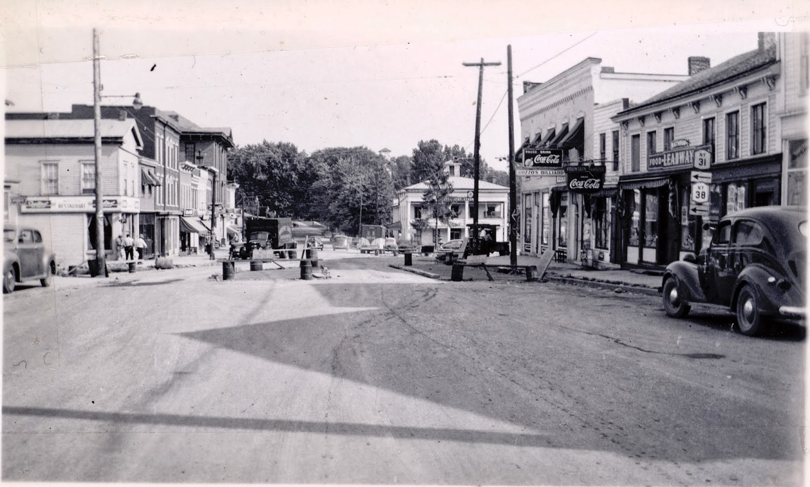Lock 52 Historical Society of Port Byron, NY Downtown 1940's?