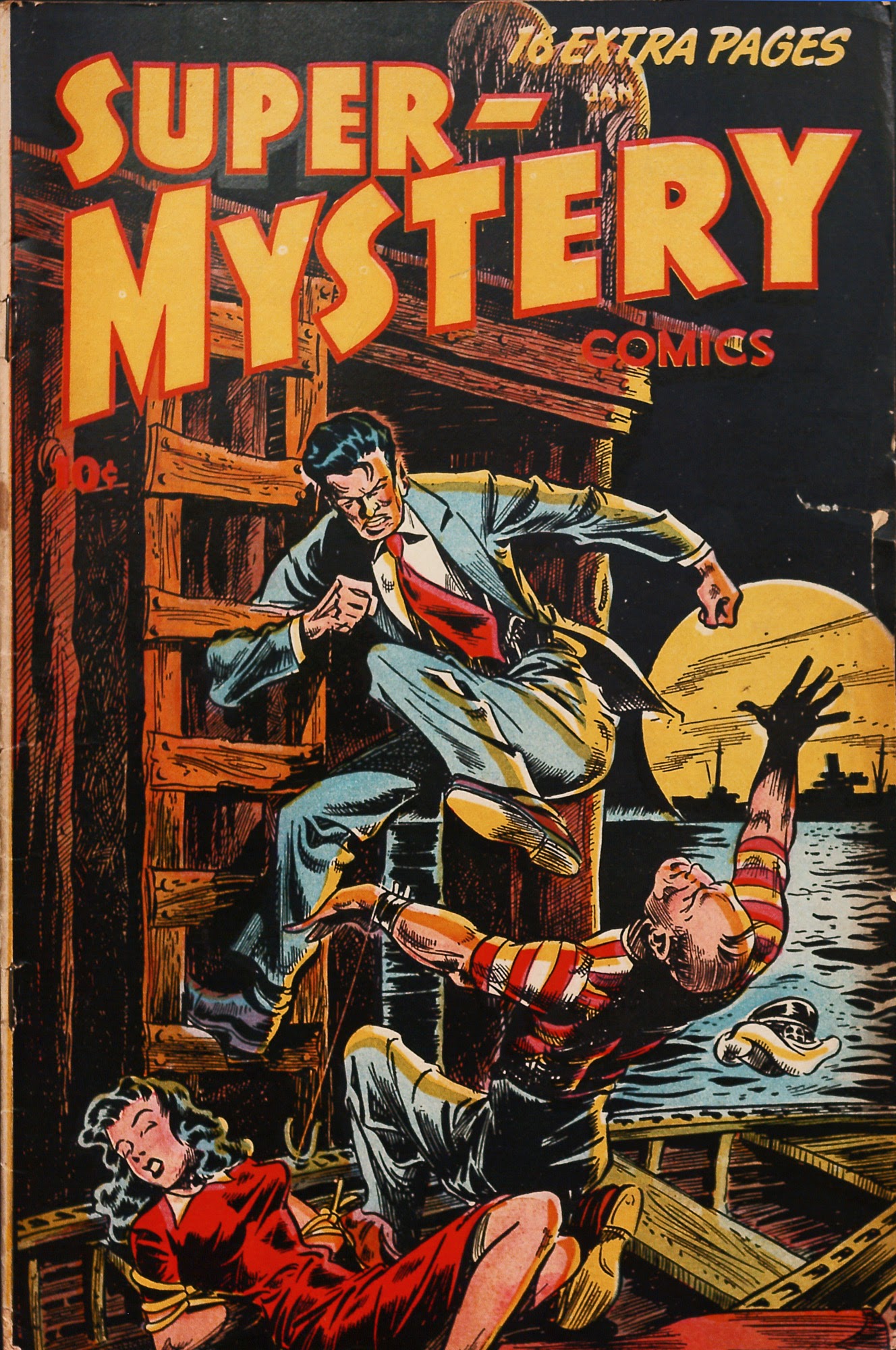 Read online Super-Mystery Comics comic -  Issue #39 - 1