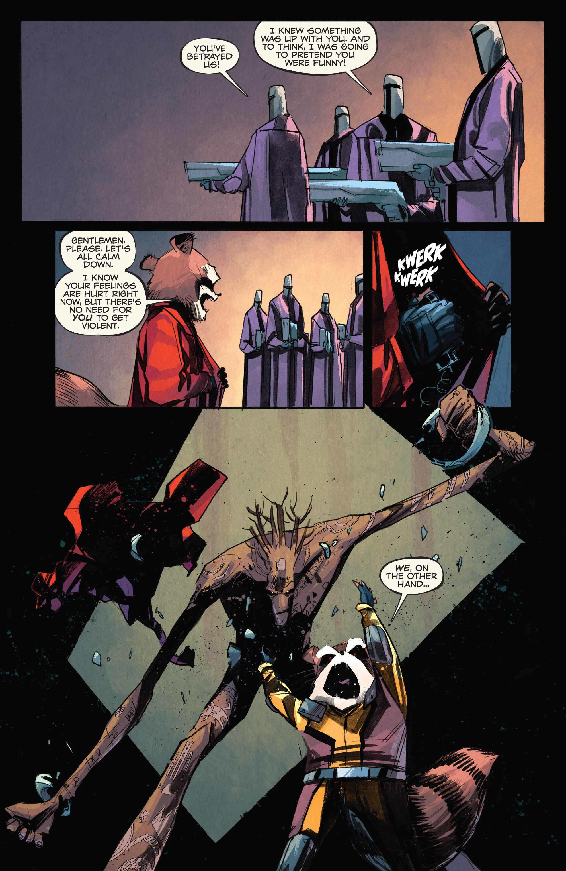 Read online Rocket Raccoon & Groot comic -  Issue #3 - 7