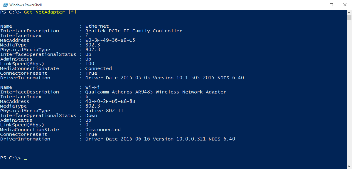 Information Technology: PowerShell: Visualizzare le proprietà delle ...