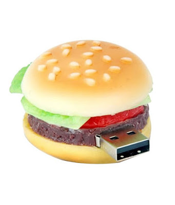 alt="amazon,weird,crazy products,weird products,retail,online shopping,cheeseburger USB flash driver memory stick"