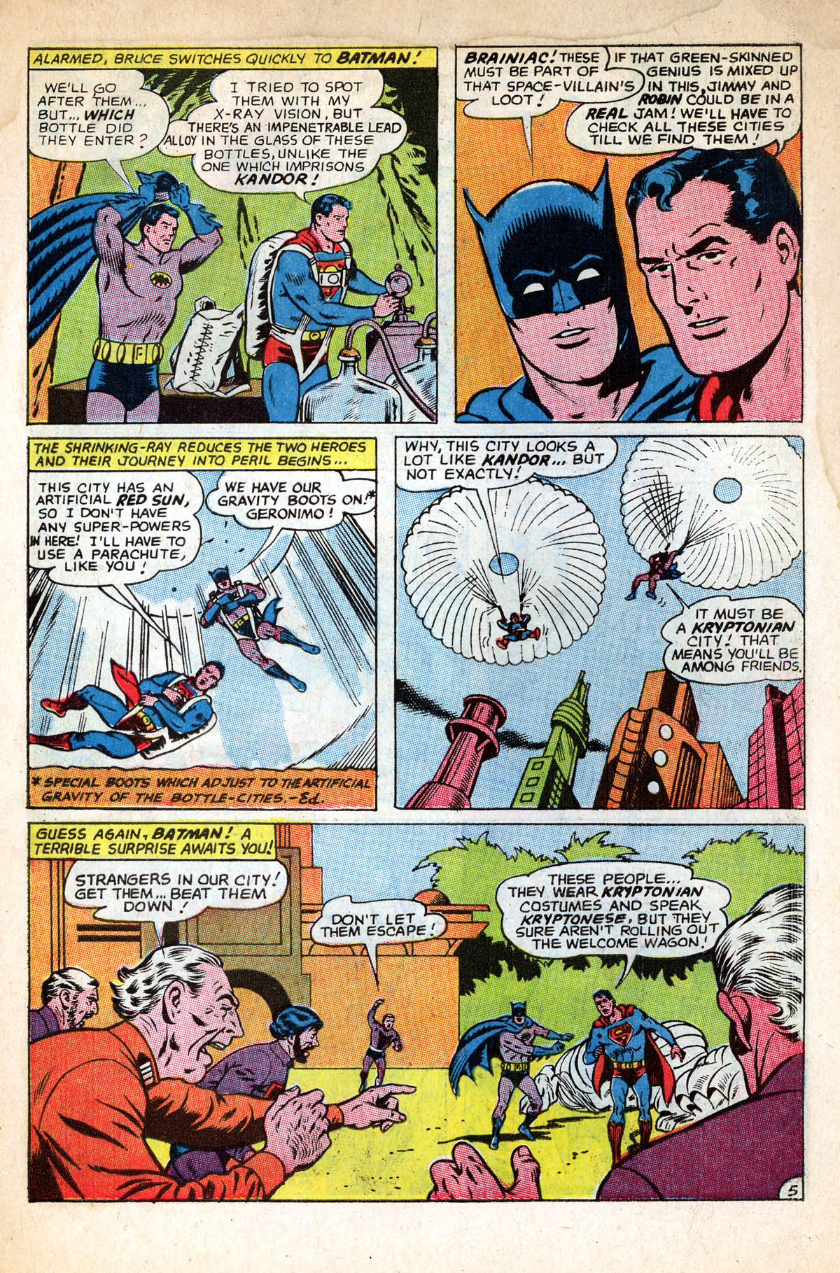 Read online World's Finest Comics comic -  Issue #158 - 7