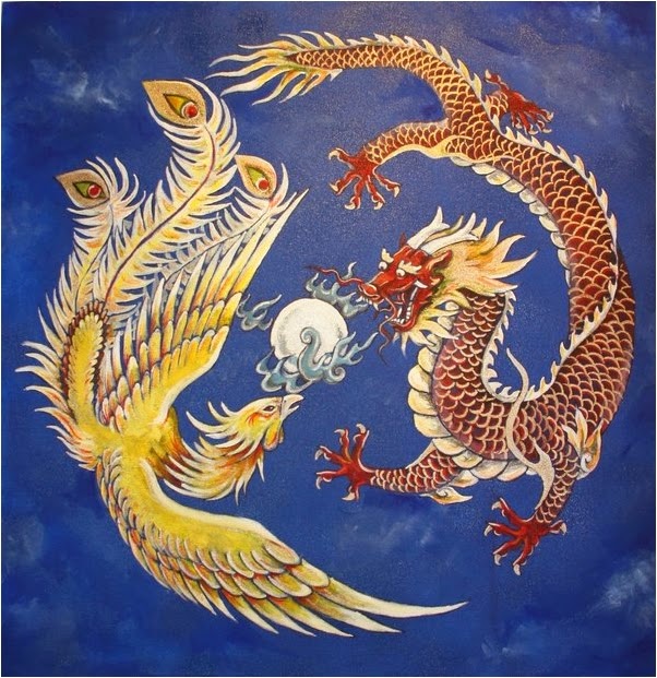 Rồng phượng hoàng trong phong thủy