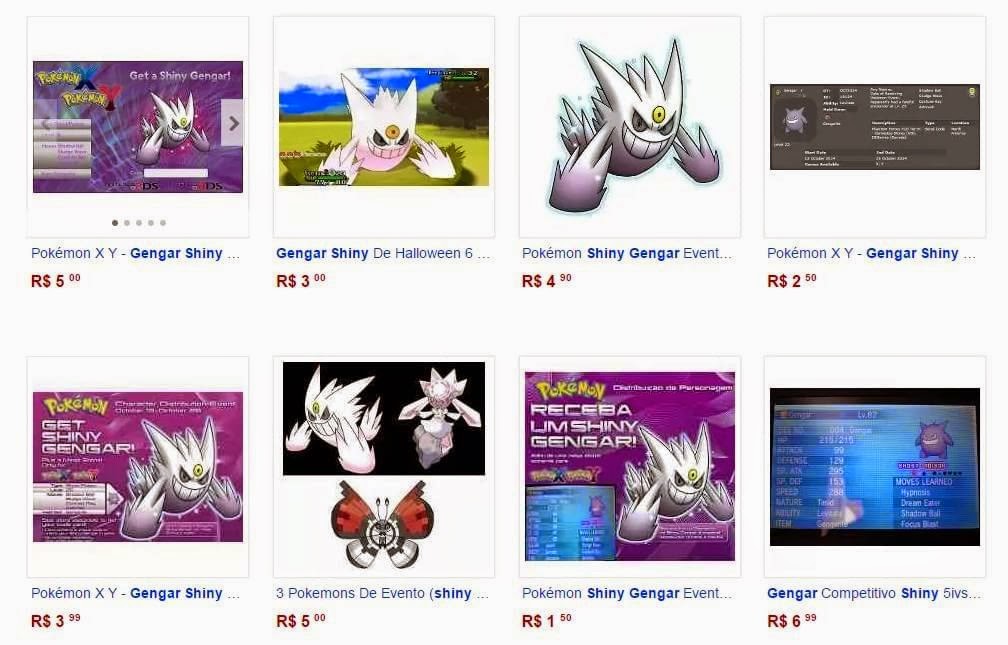 Distribuição oficial de Shiny Gengar chega ao Brasil; saiba onde