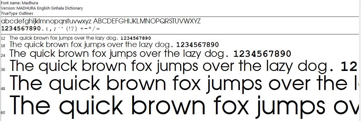 Iskola Potha Sinhala Font Download Windows 10