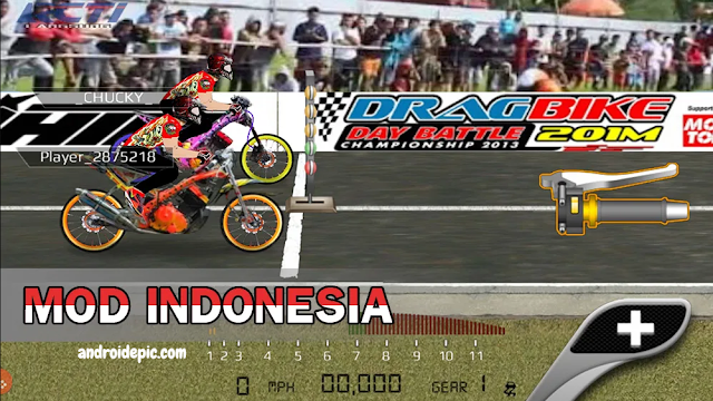 Download Game Drag Bike 201M Indonesia Mod Apk Terbaru 2019