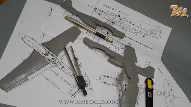 P-51 D-15 Mustang ICM 1/48 - plastic scale model build review