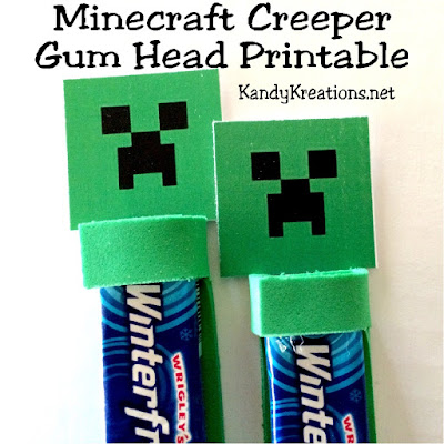 Printable Minecraft Creeper Pictures