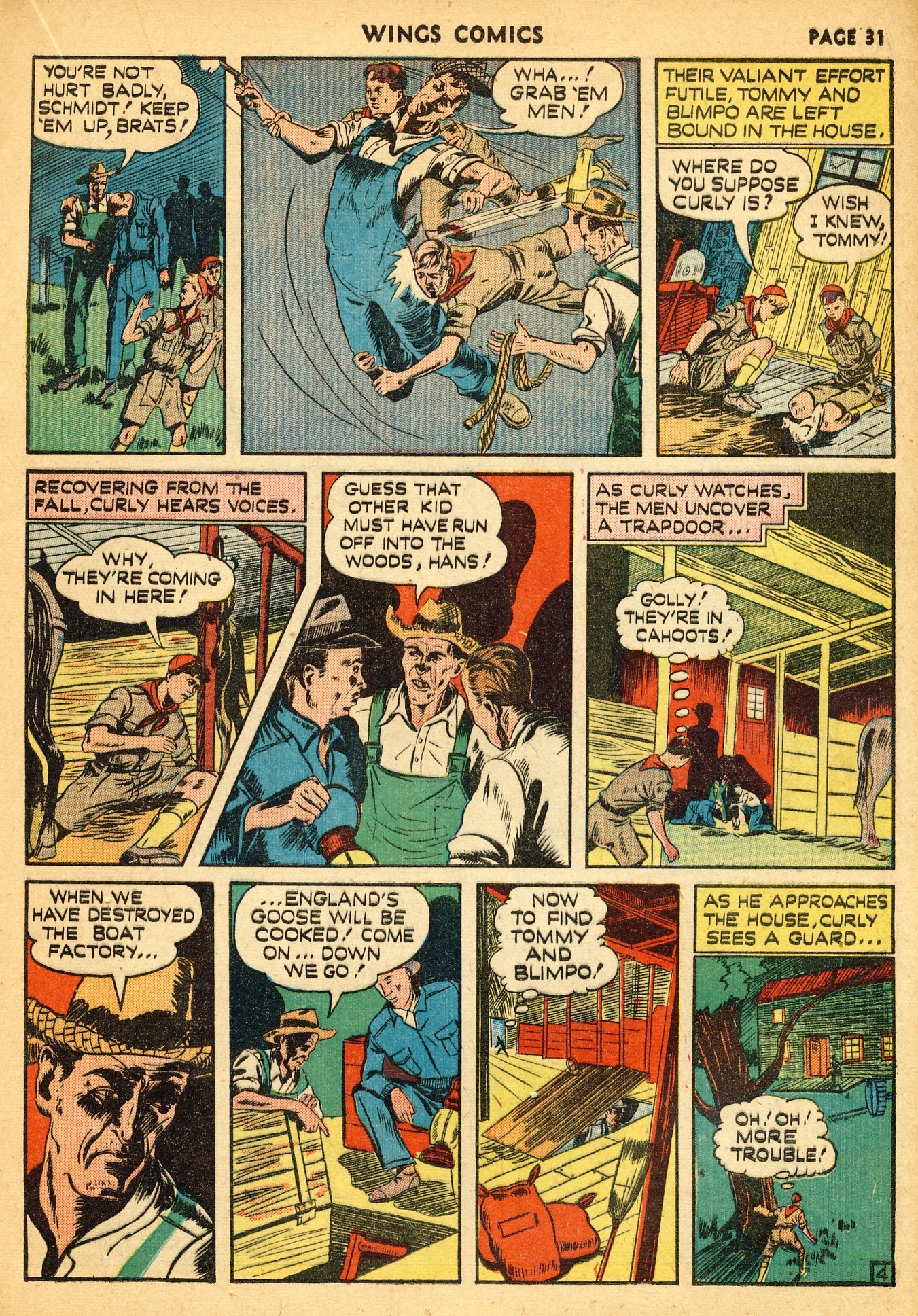 Read online Wings Comics comic -  Issue #14 - 34