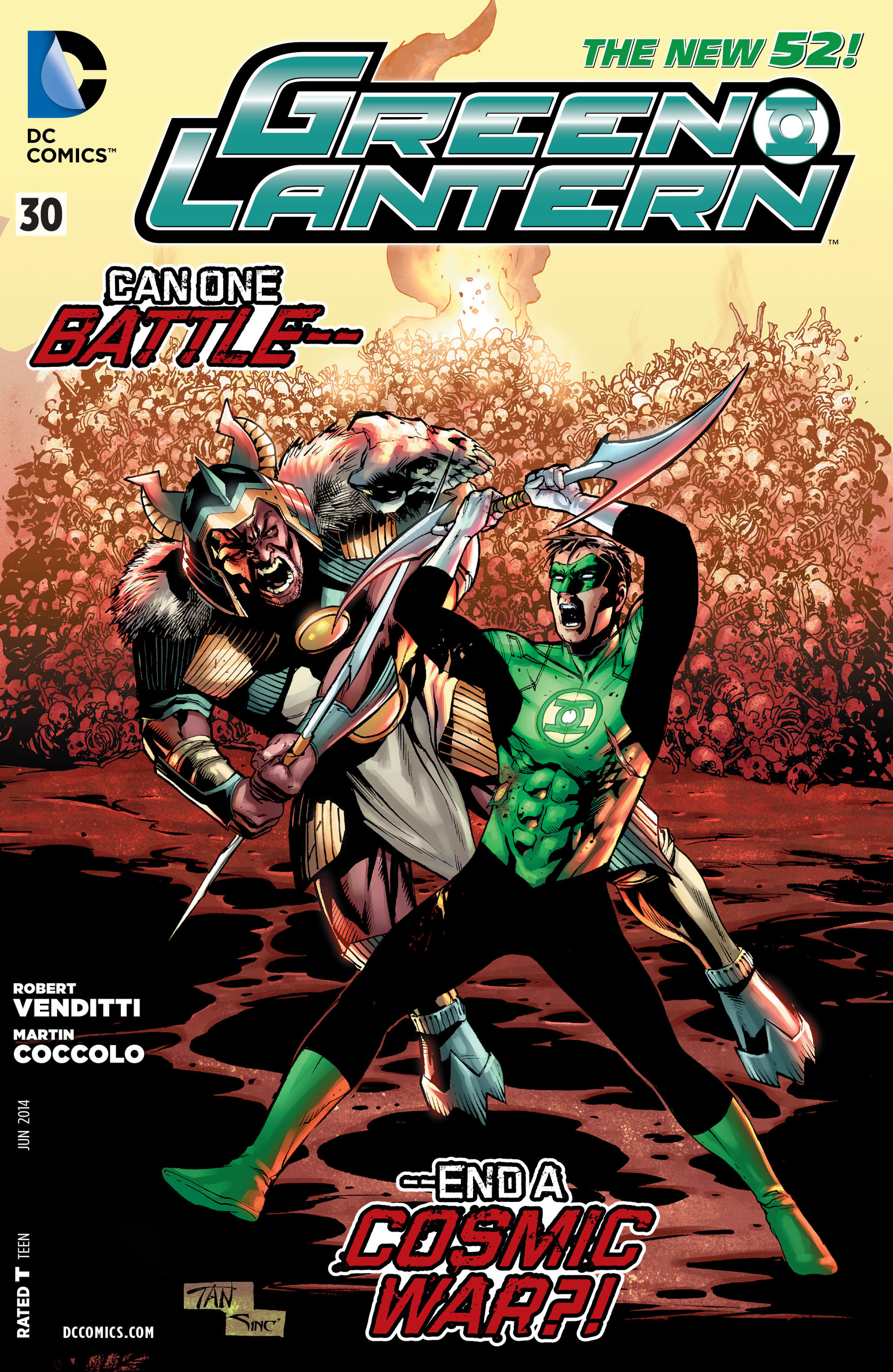 Read online Green Lantern (2011) comic -  Issue #30 - 1