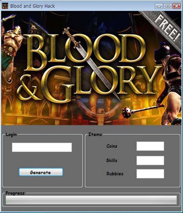 Blood And Glory Hack