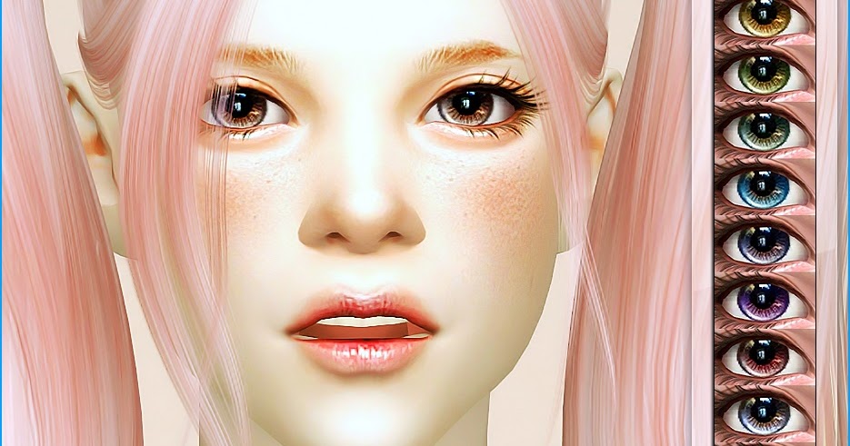 My Sims 4 Blog Eyes And Lips By Tifa