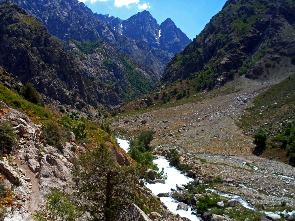 Душанбе горы