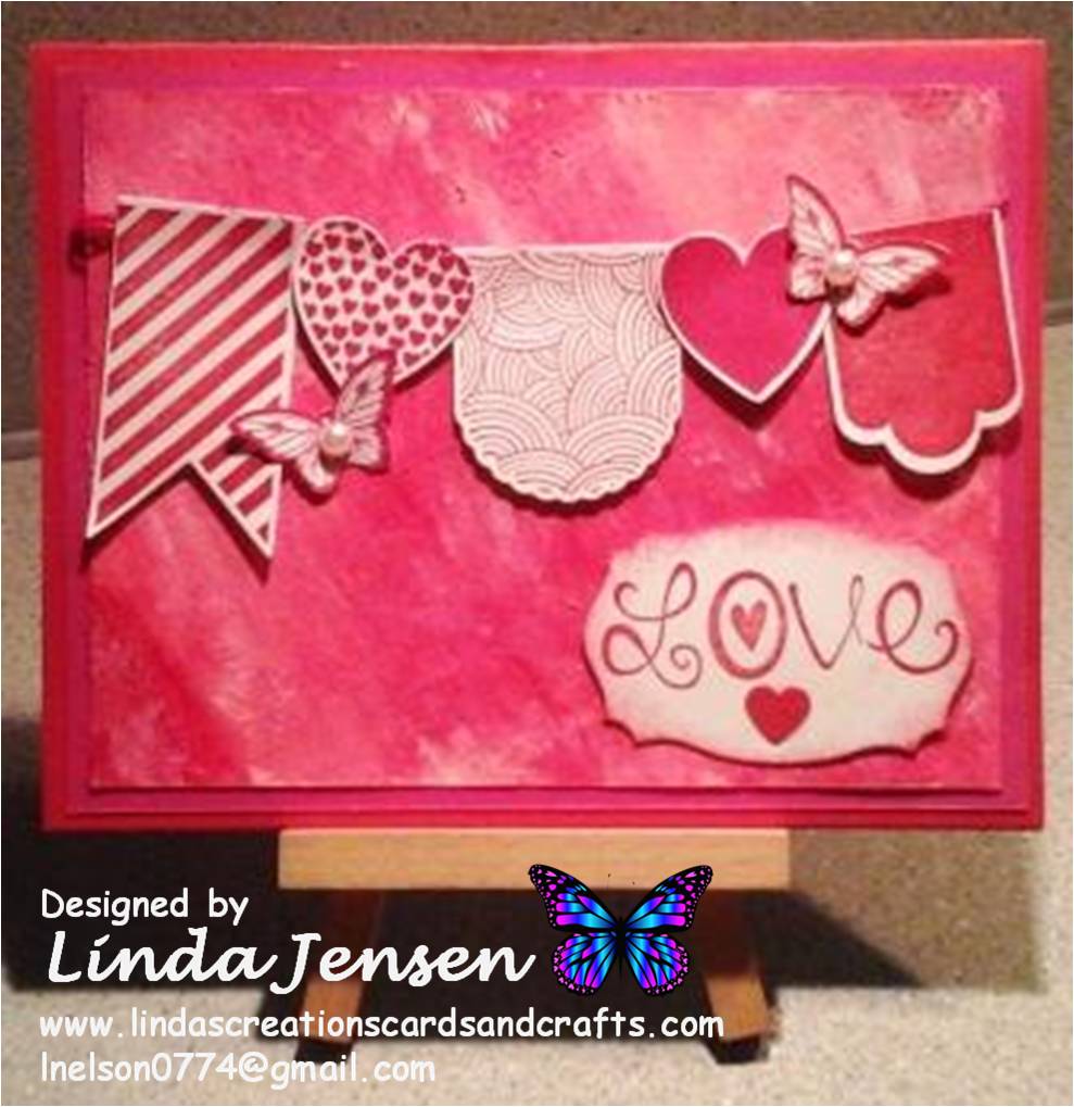 linda s creations cards crafts butterflies and love hearts a