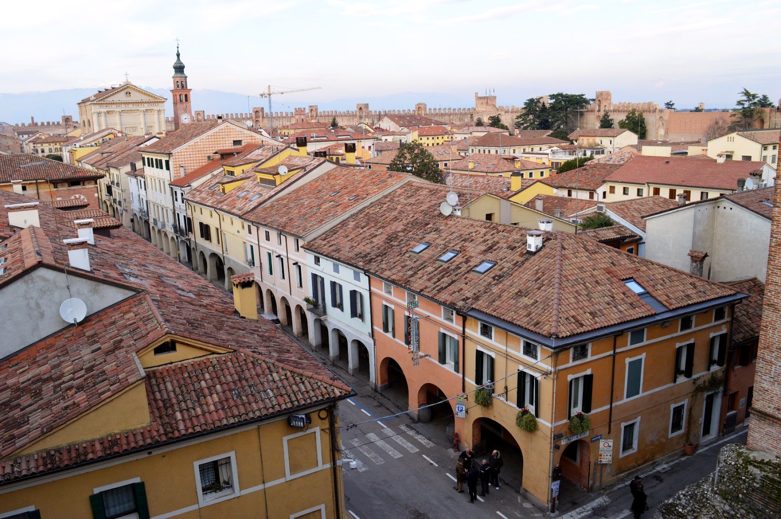 cammino di ronda mura di cittadella