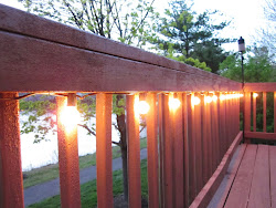 deck railing lighting lights hidden string christmas rope rail porch around bonnieprojects cafe patio way under round decorating led attached