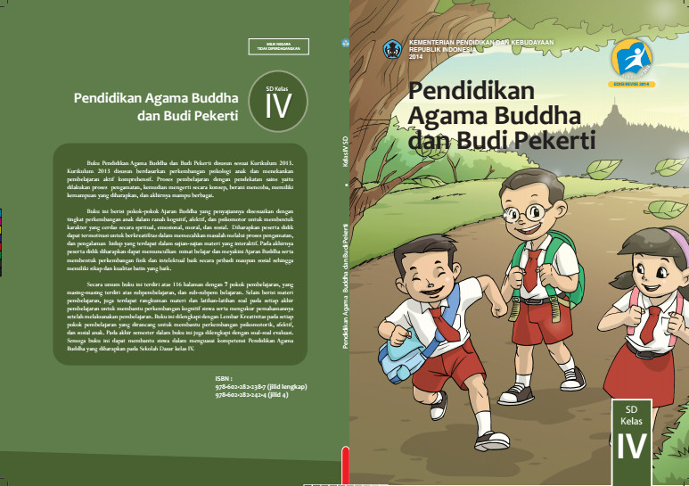 Download Gratis Buku Siswa Pendidikan Agama Budha Dan Budi Pekerti Kelas 4 SD Kurikulum 2013 Format PDF