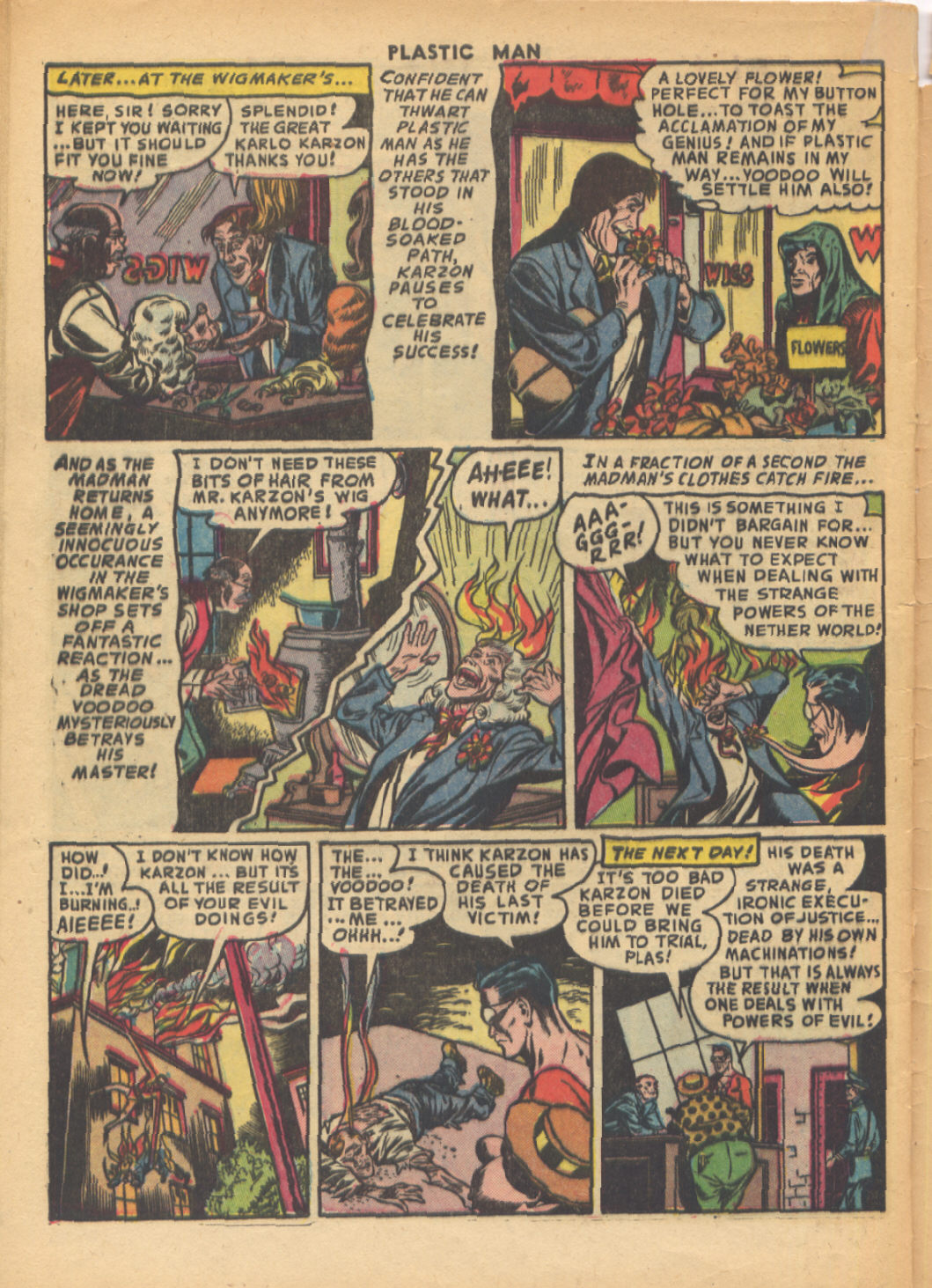 Read online Plastic Man (1943) comic -  Issue #38 - 32