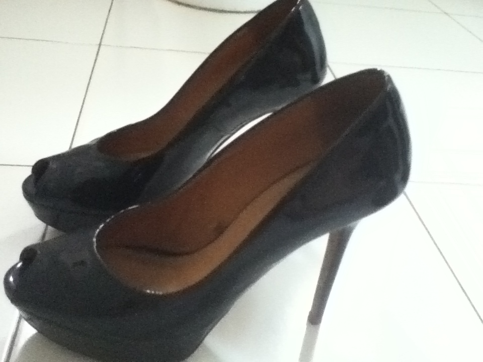 escarpins noirs zara