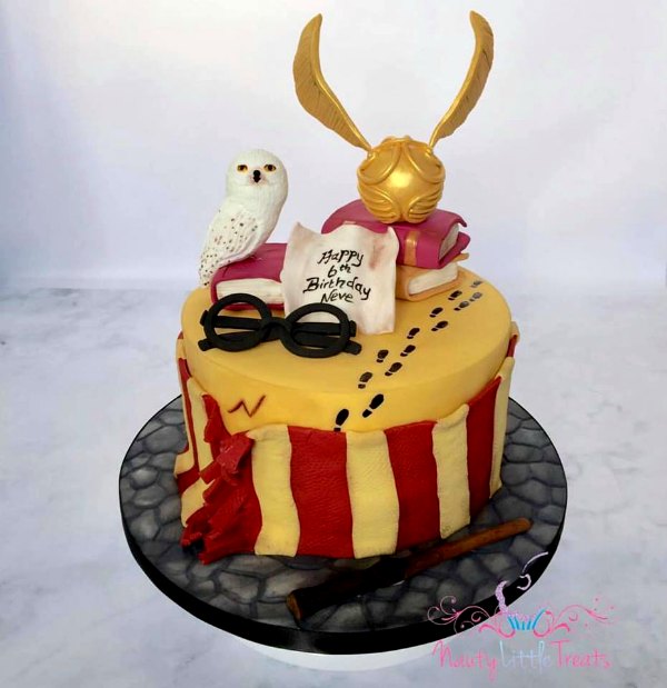 How to Design Homemade Harry Potter Inspired Birthday Cake - Aaichi Savali-hdcinema.vn
