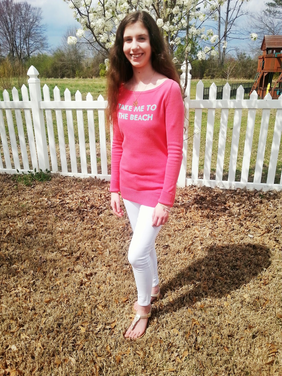 Lilly Pulitzer & White Jeans