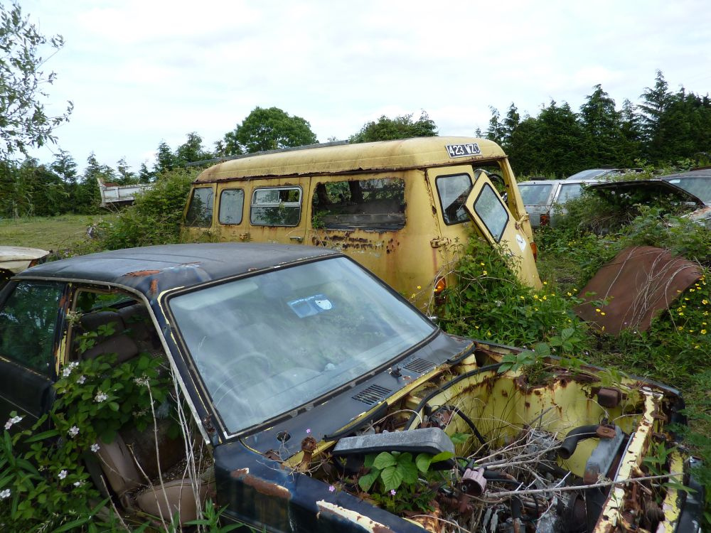 Bedford CF2 Van Junkyard Sunday's