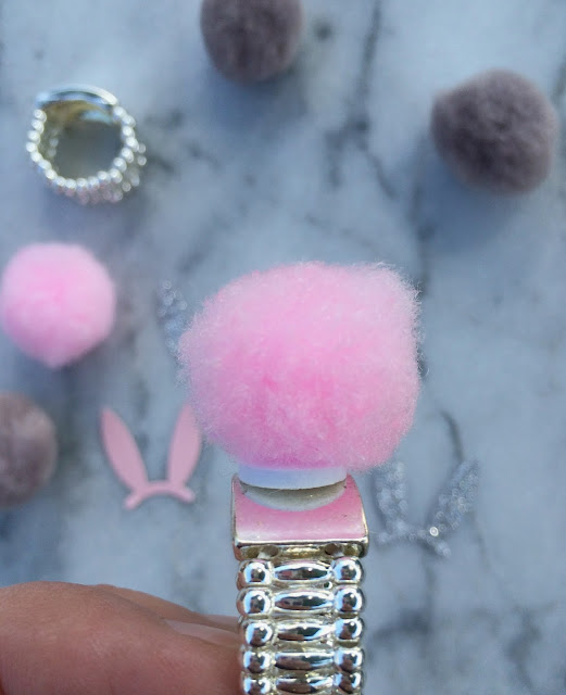 DIY Cottontail Easter Rings!  The perfect Easter accessory | www.jacolynmurphy.com
