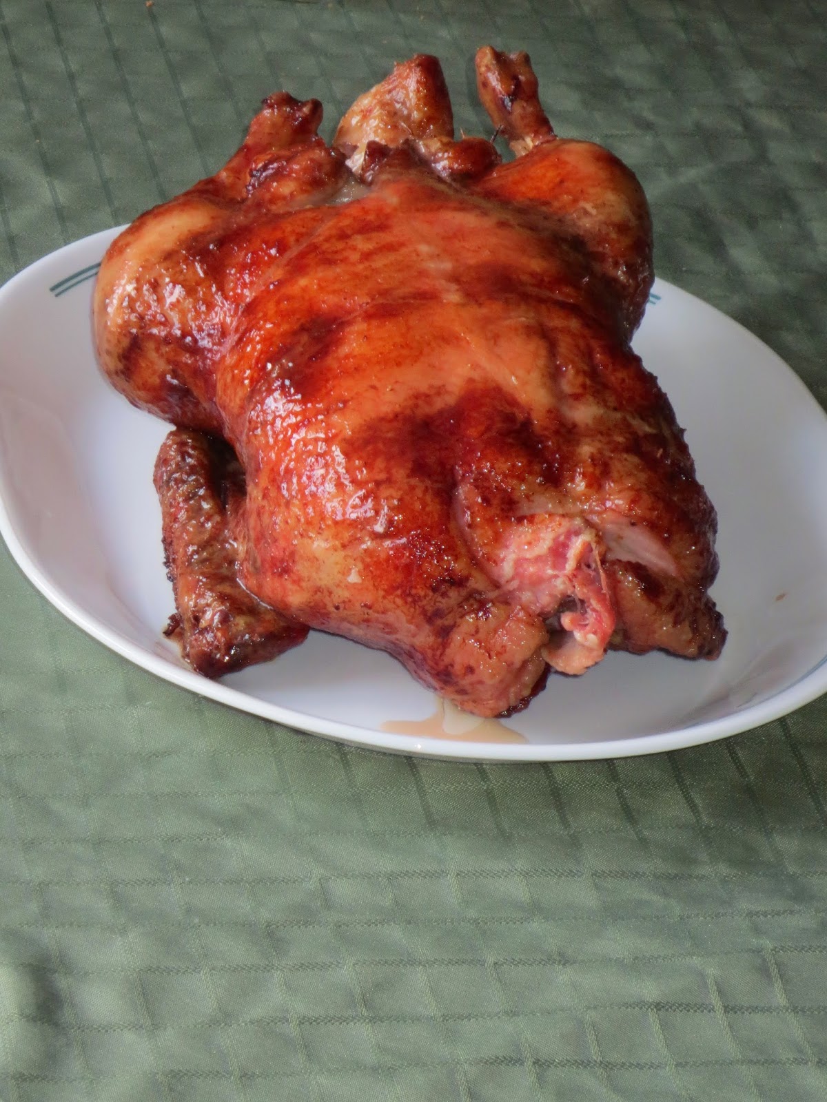 Bexy's Baking Blog Rotisserie Duck
