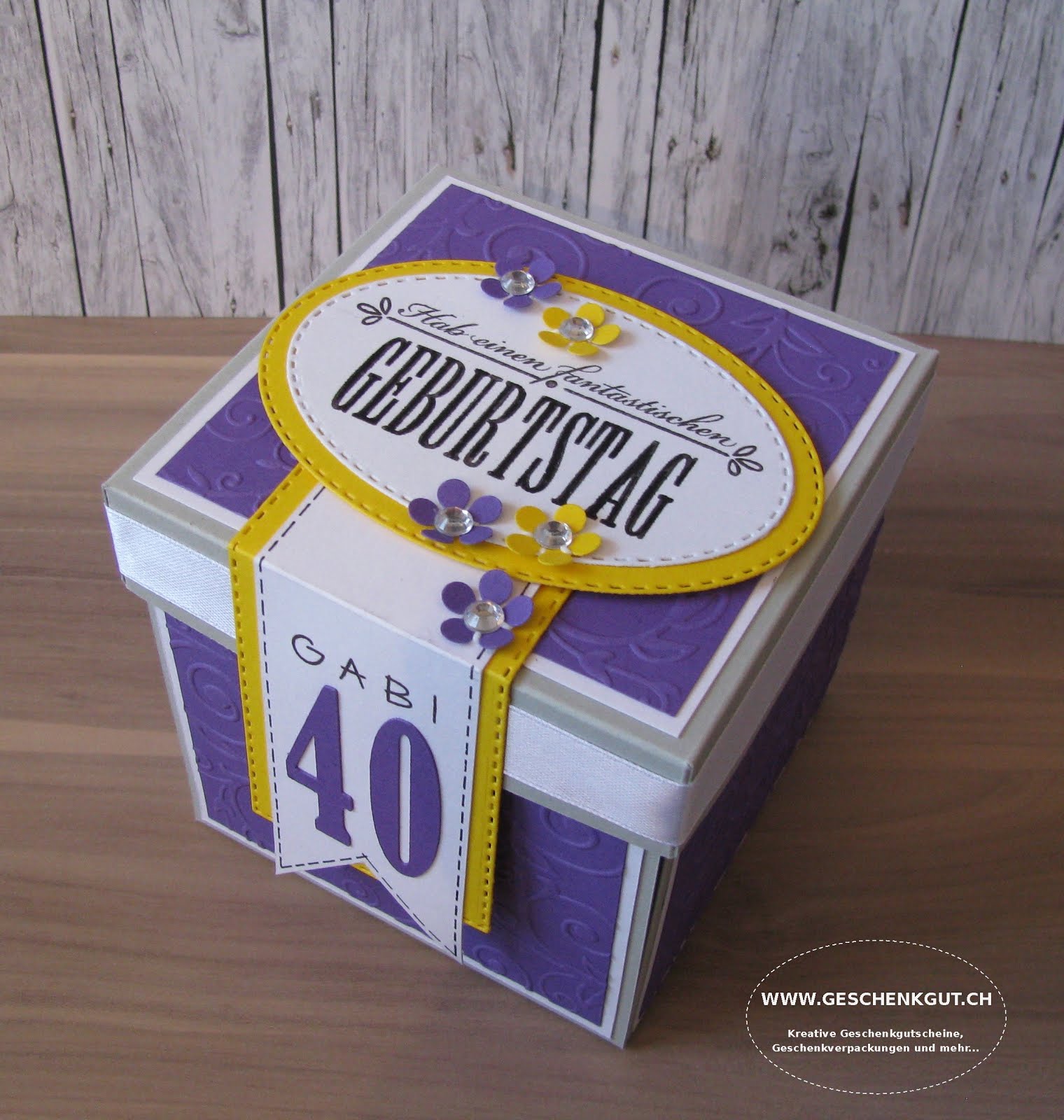 Basteln Goldene Hochzeit