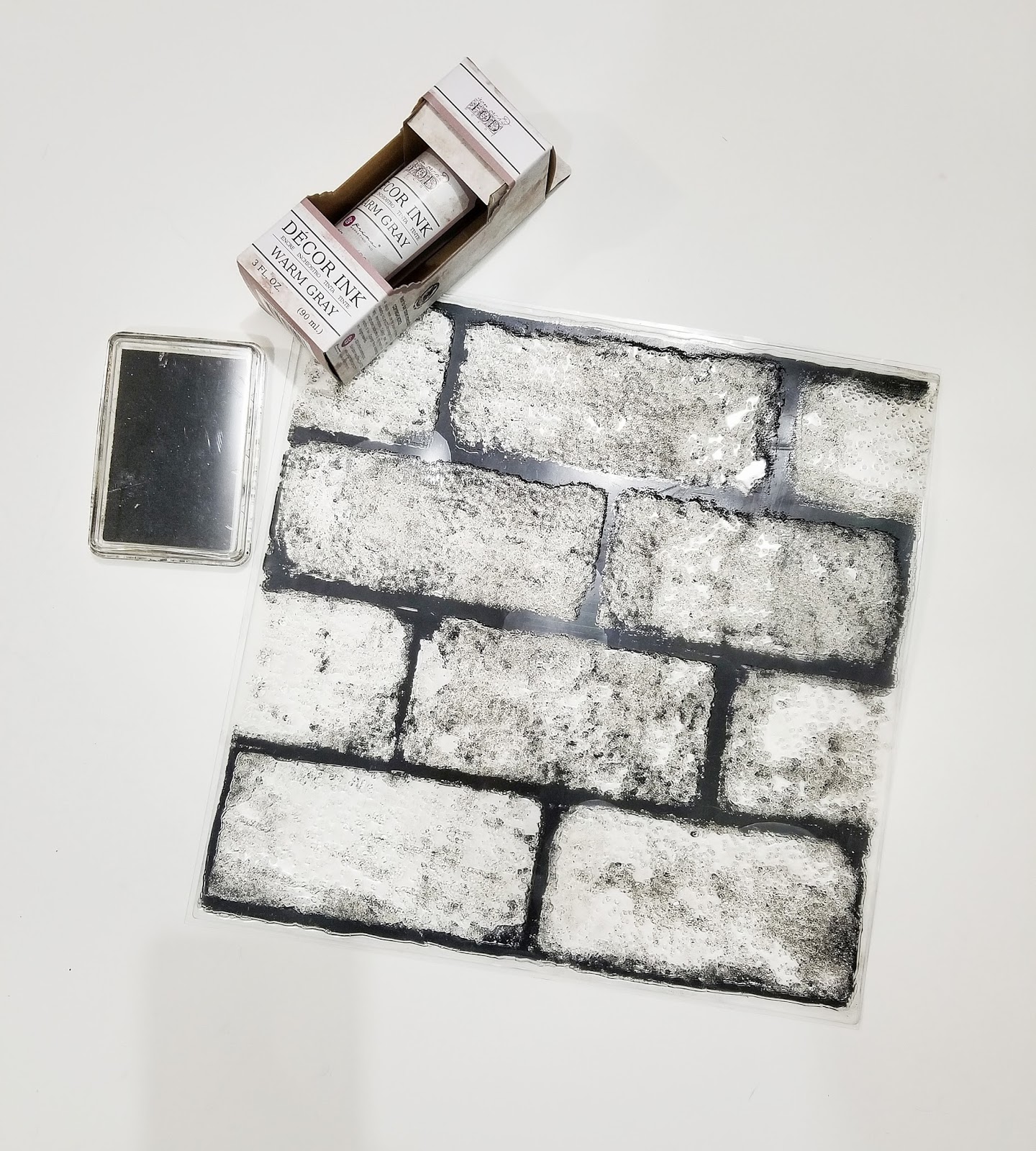 Brick Wall Stamping In Under 30 Minutes!