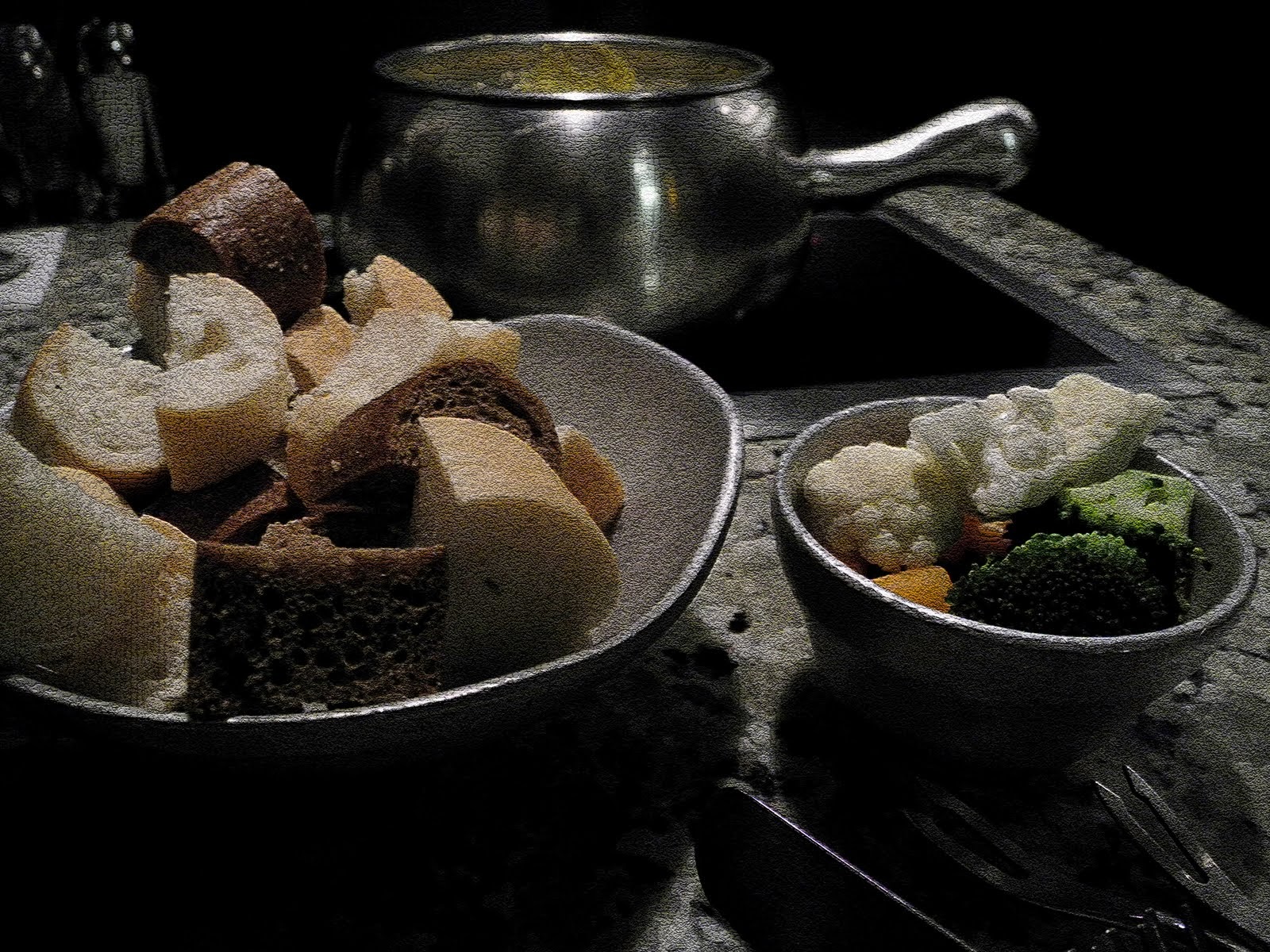 The Melting Pot, Atlantic City Eating Without Moving