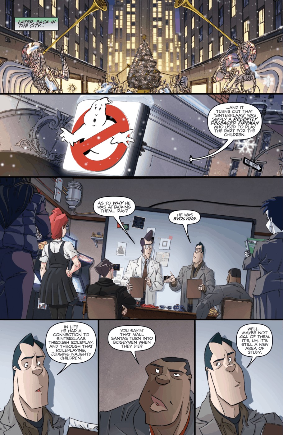 Read online Ghostbusters (2013) comic -  Issue #11 - 18