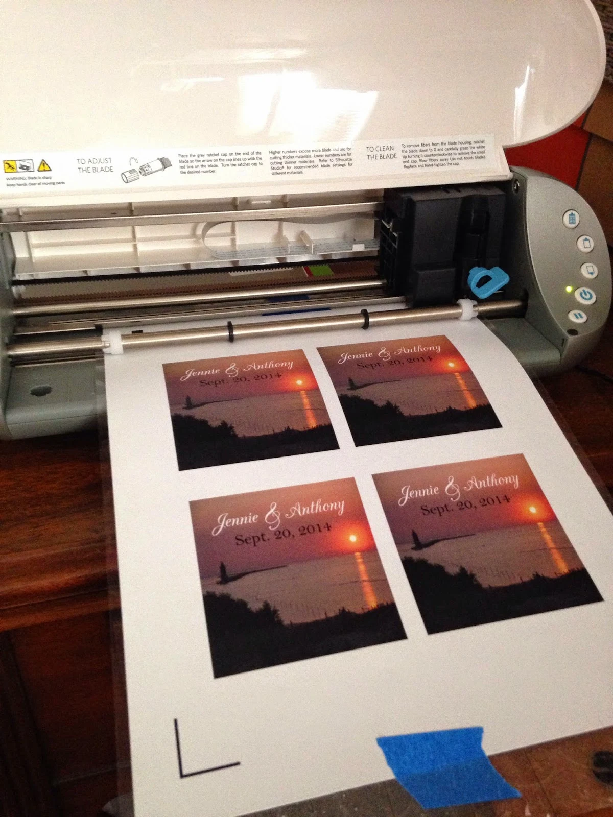 Silhouette, print and cut, Silhouette tutorial, stickers, remote printing