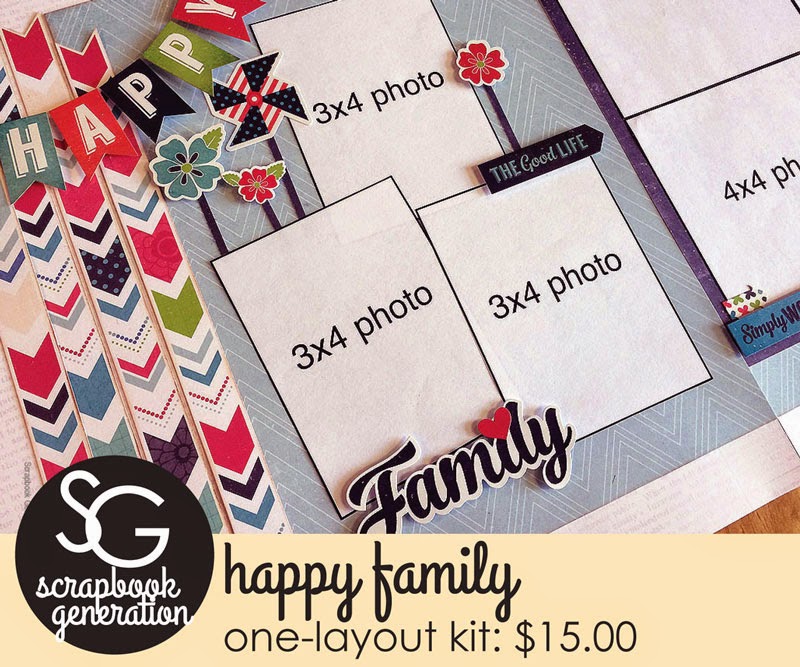 SCRAPBOOK GENERATION nine new overstock club kits now at