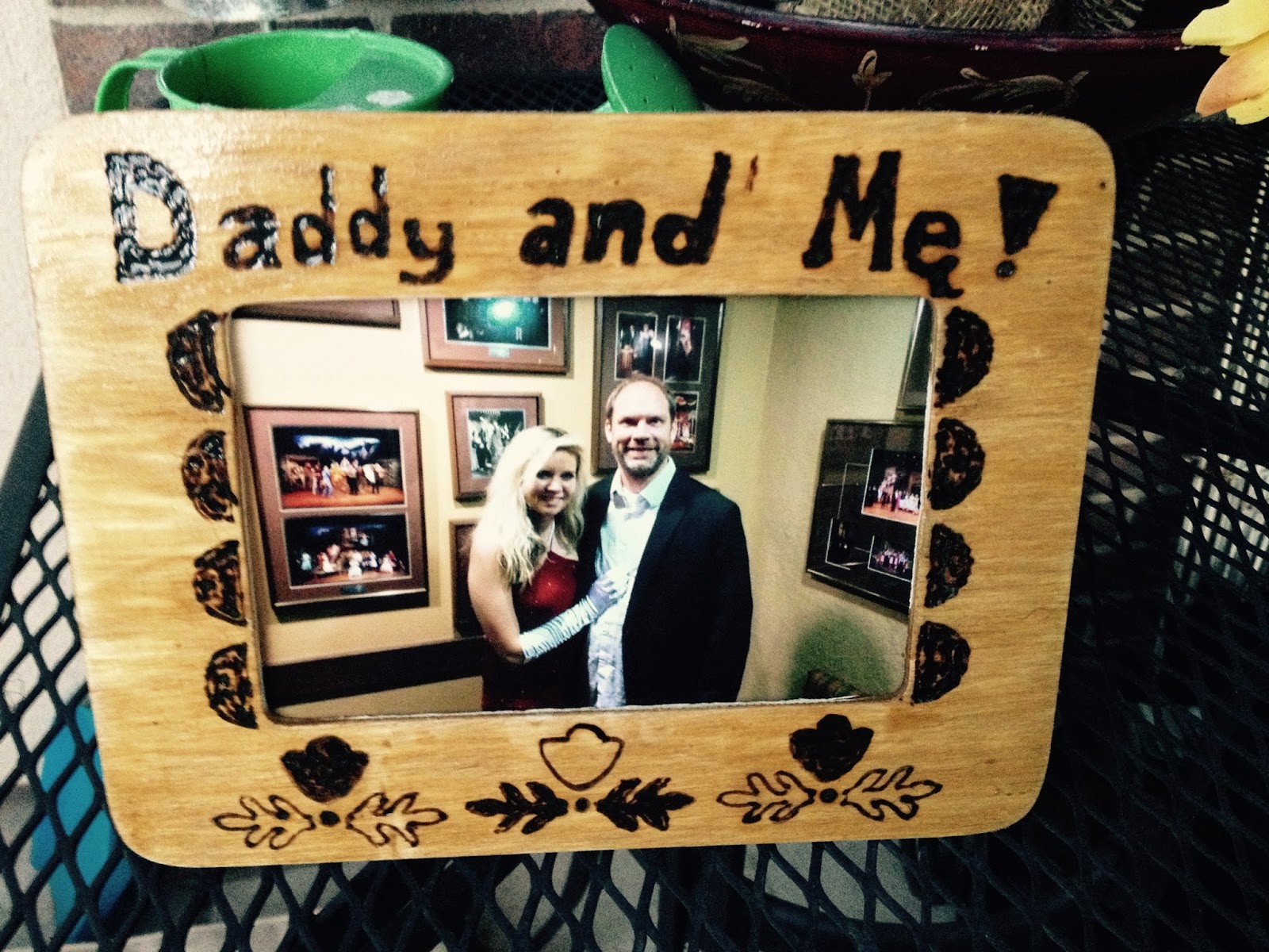 Project Of The Day Wood Burned Picture Frame