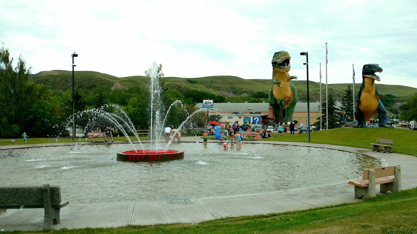 Biking From Downtown Drumheller to the Royal Tyrrell Museum Play