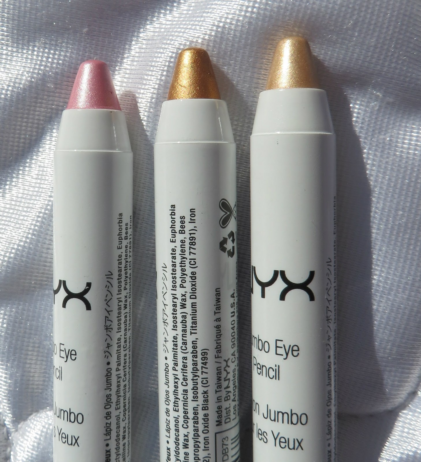 *Nina's Bargain Beauty* NYX Jumbo Eye Pencil Review Part 2