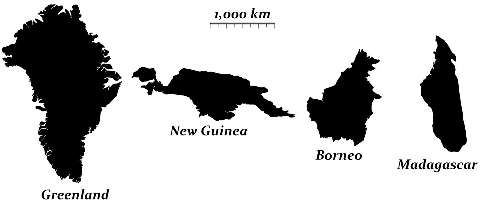 Greenland size Greenland size