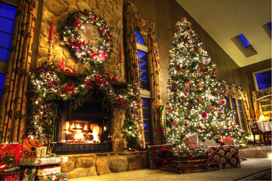 Imagenes de Navidad: Imágenes de Chimeneas Navideñas.