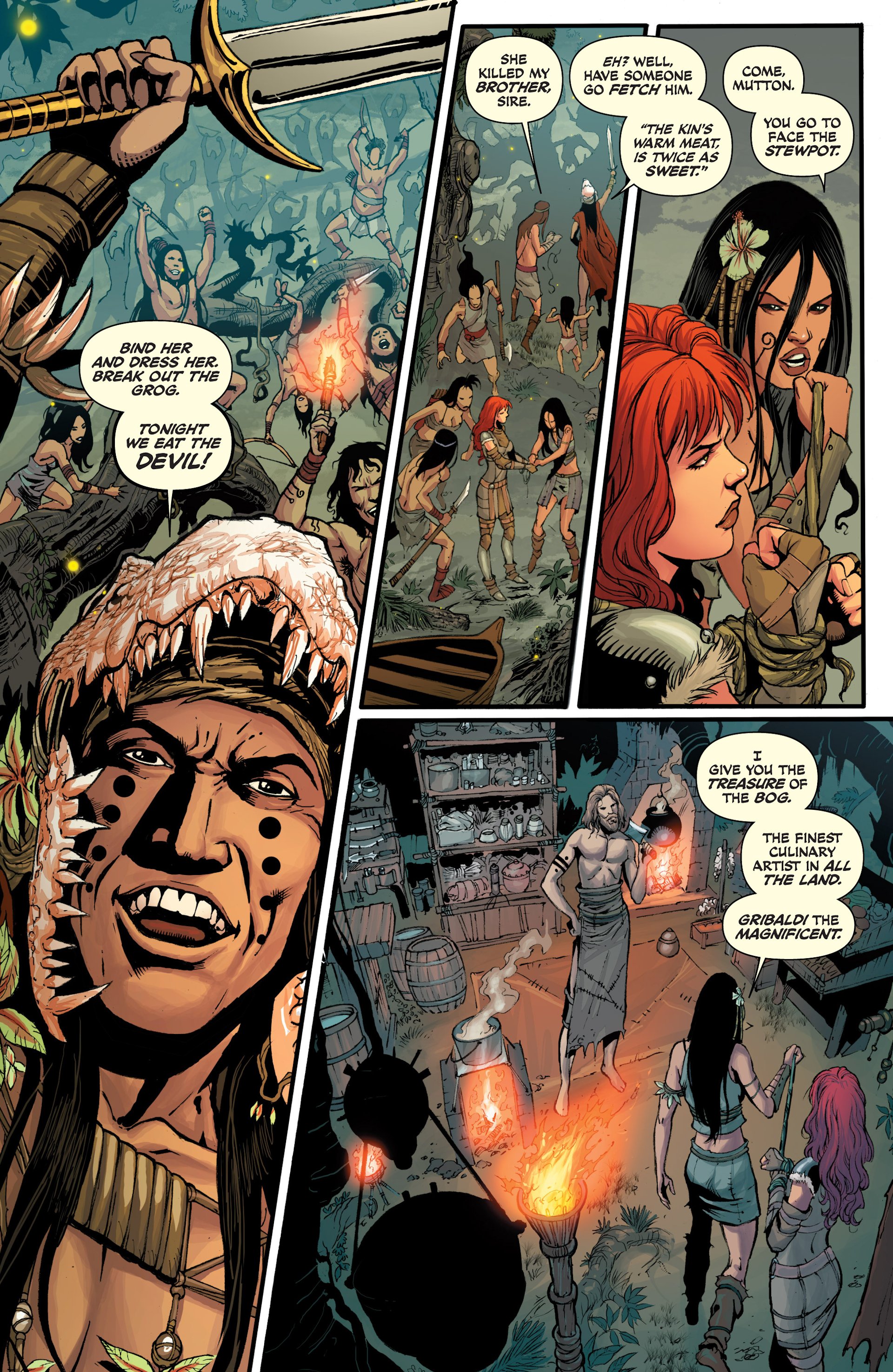 Read online Red Sonja (2013) comic -  Issue #7 - 17