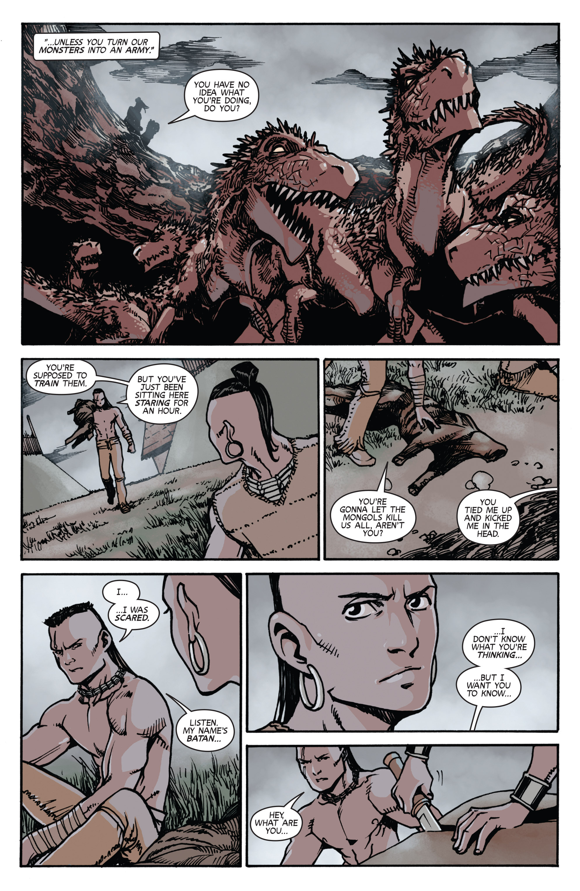 Read online Turok: Dinosaur Hunter (2014) comic -  Issue # _TPB 2 - 49