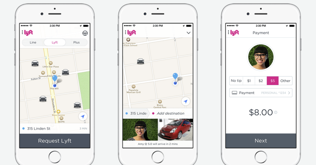 Lyft: A ride whenever you need one