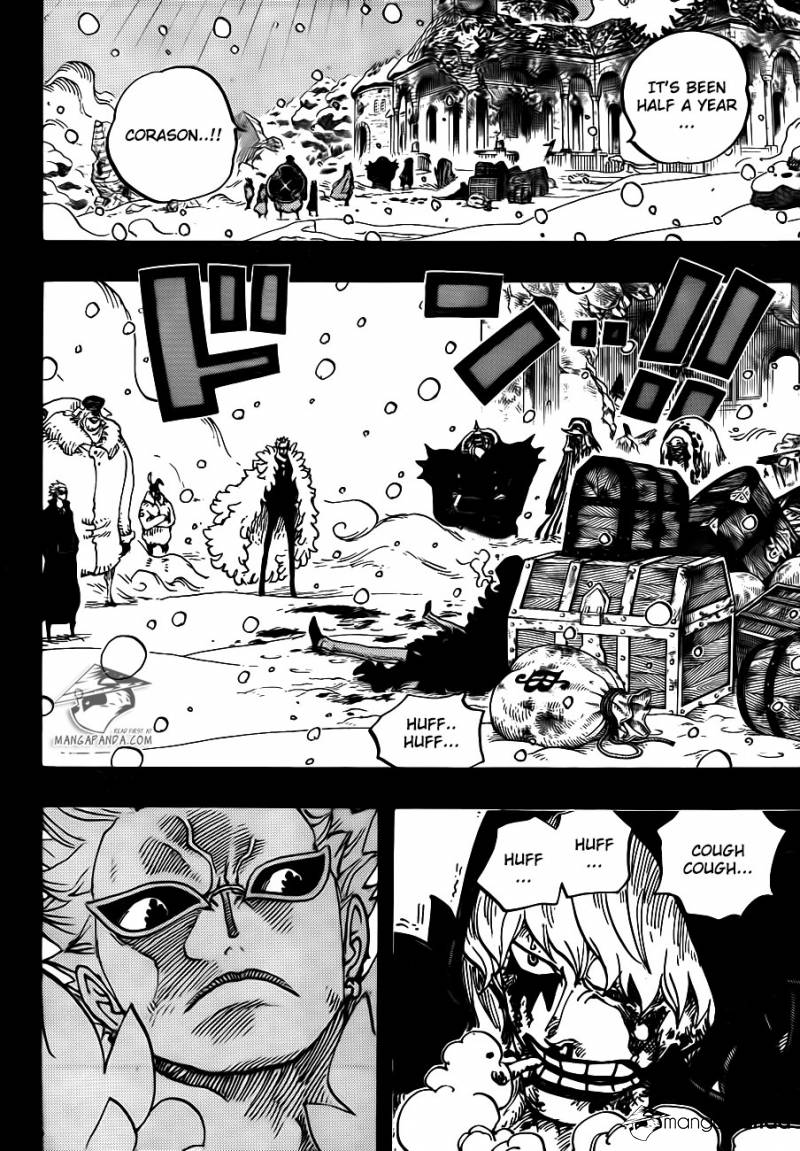 One Piece Ch 767: Cora-san
